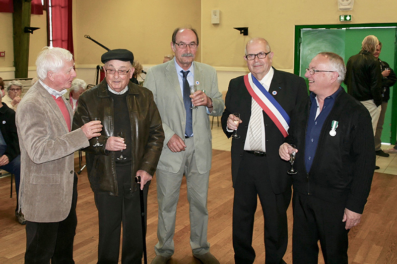 Cérémonie du 8 mai 2017 La Rochebeaucourt et Argentine