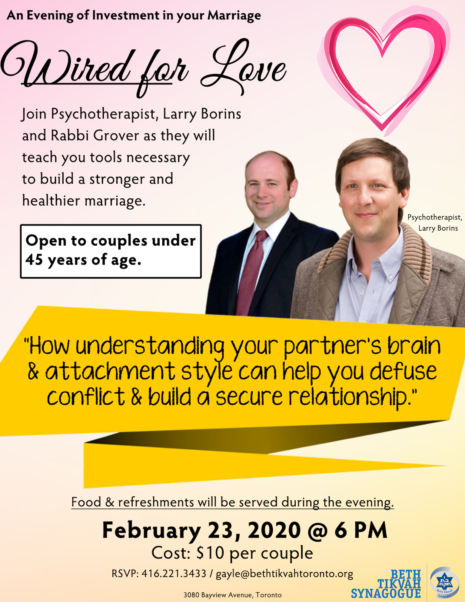 Wired for Love Larry Borins Toronto Counselling and Psychotherapy