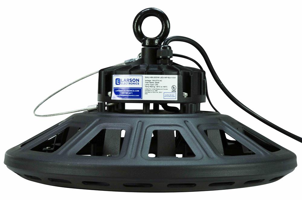 Larson Electronics 200 Watt High Bay LED Light Fixture General Area