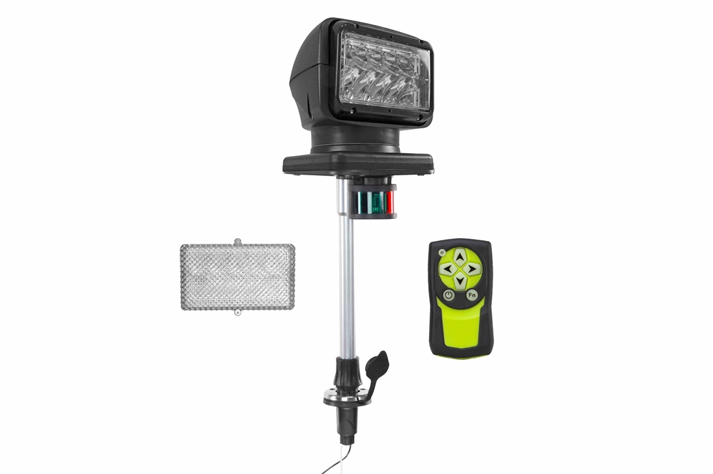 Golight Radioray Stanchion Mount Boat Light Flood/Spot Combo