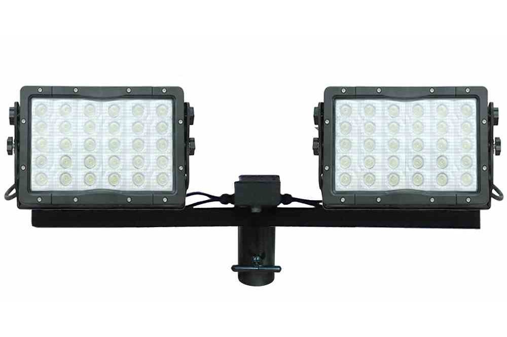 300 Watts LED Work Area Light 60 LEDS Slip Fitter Yoke