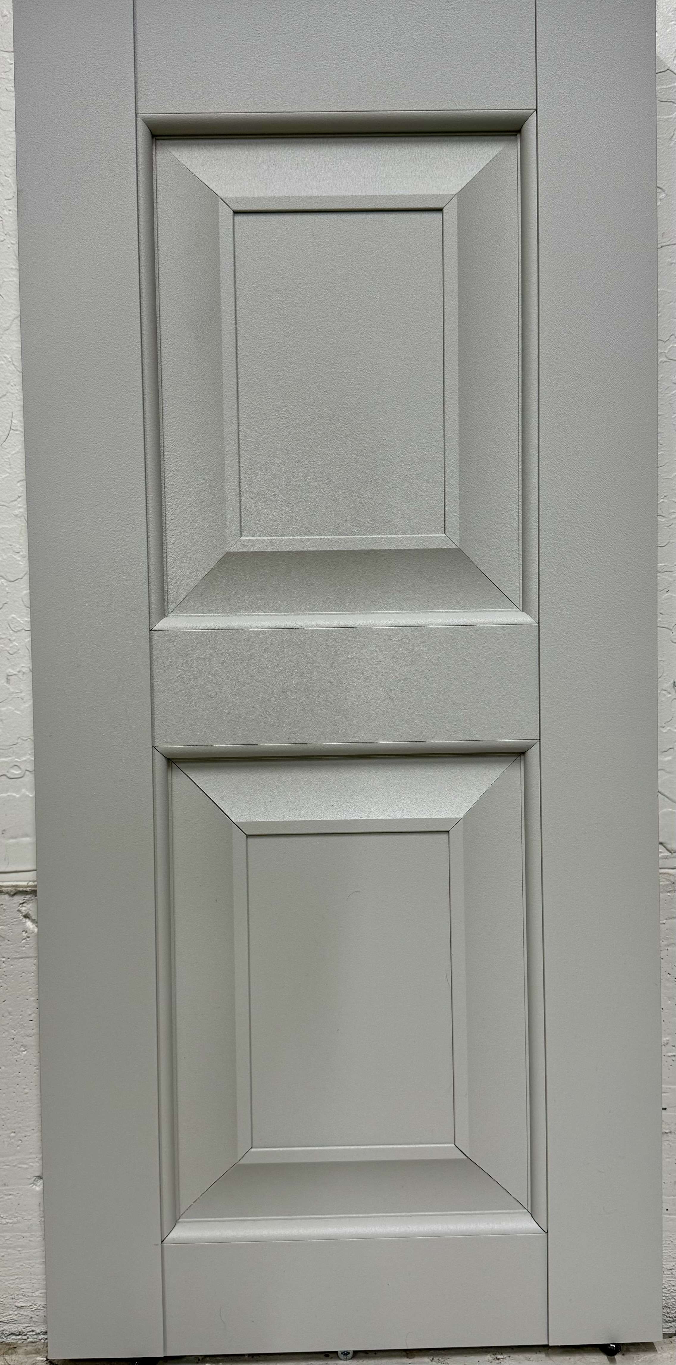 Aluminum Raised Panel Exterior Shutters Larson Shutter