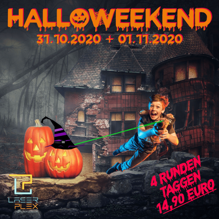 🎃 HALLOWEEKEND im LASERPLEX LASERPLEX LaserTag Arena Düsseldorf