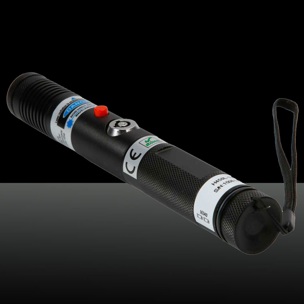 2000mW Handheld Separate Crystal High Power Green Light Laser Pointer