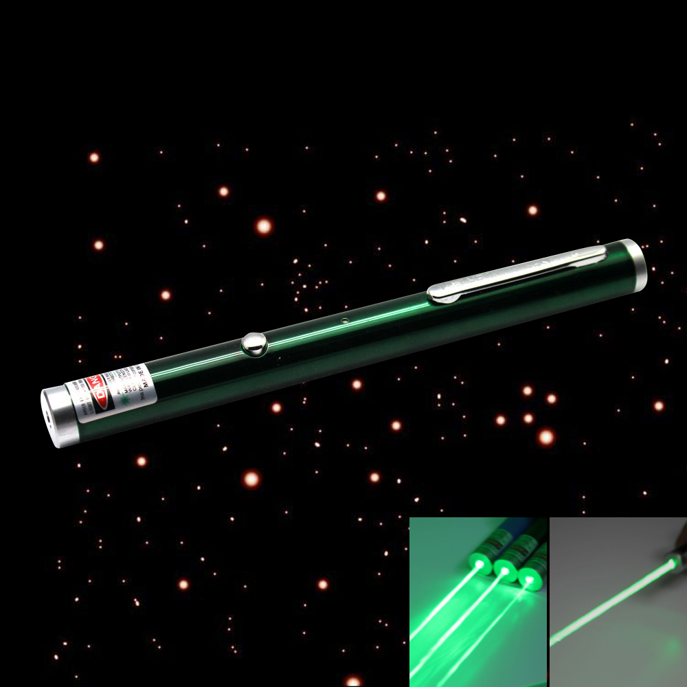 500mW 532nm Singlepoint USB Chargeable Laser Pointer Pen Green LT