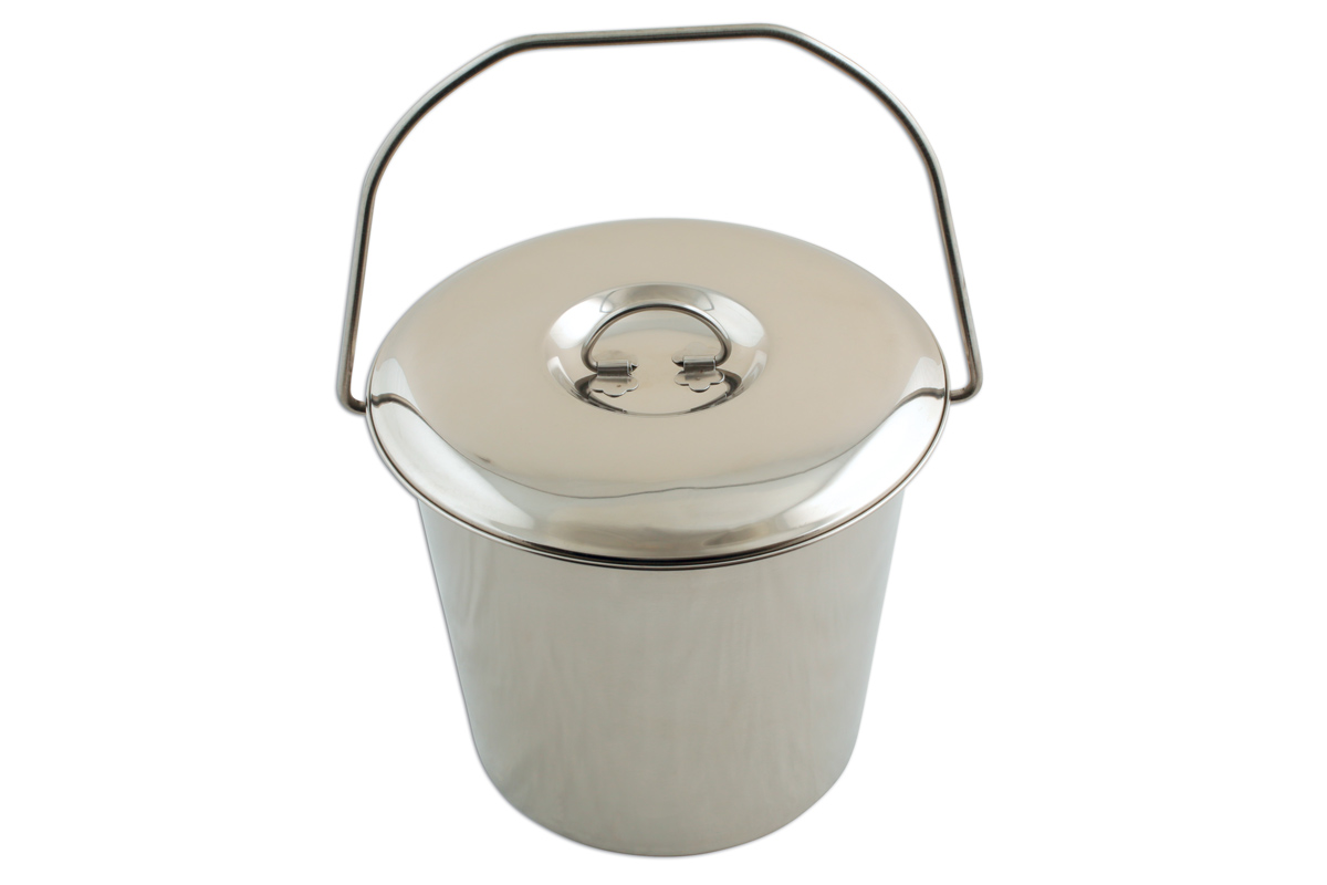 Laser Tools 5929 Stainless Steel Bucket 12L