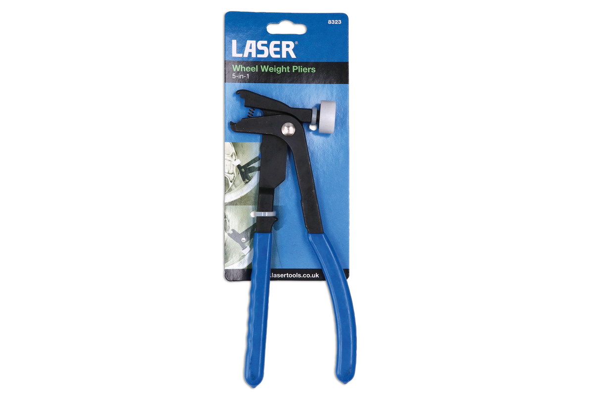 Laser Tools 8323 Wheel Weight Pliers 5in1