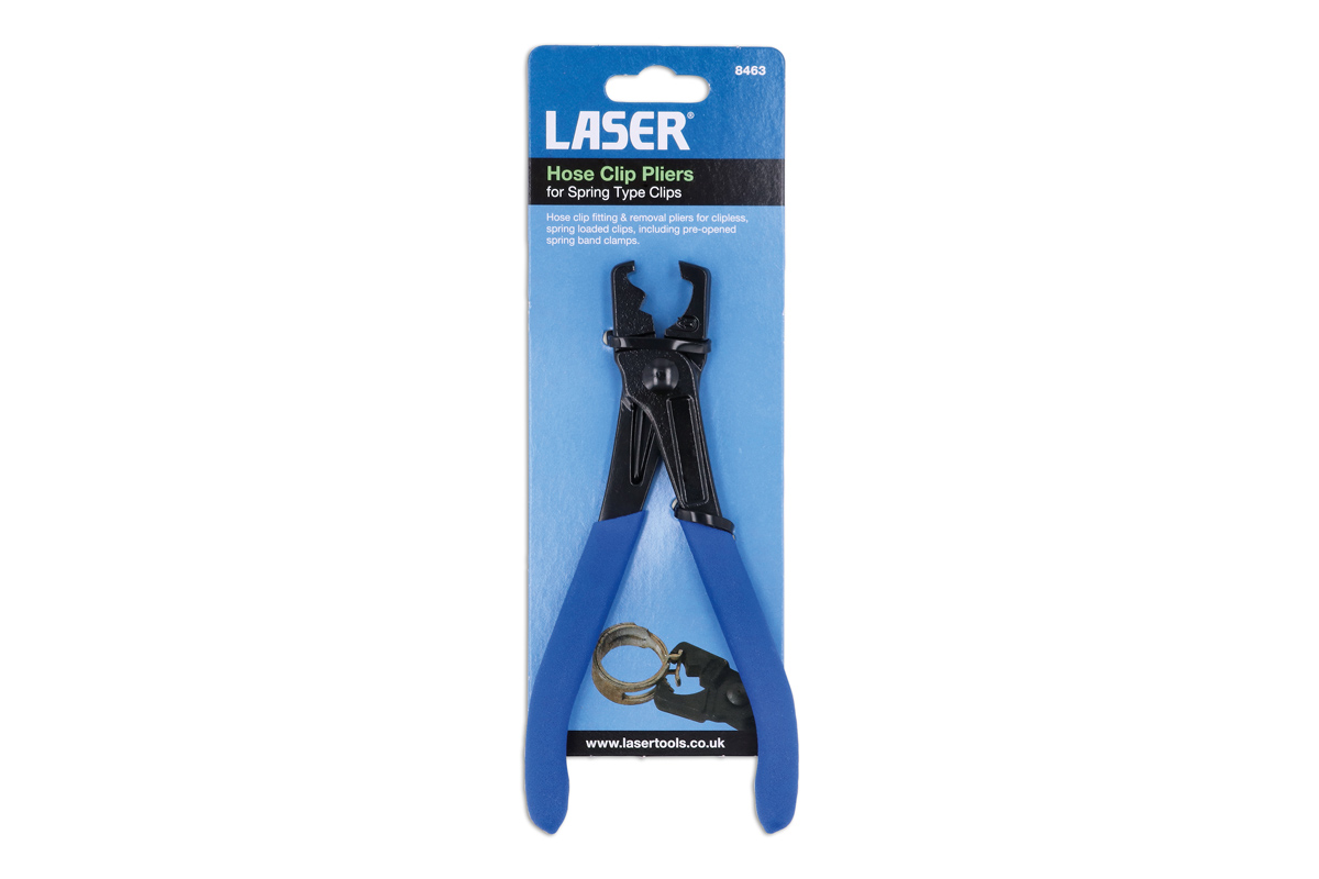 Laser Tools 8463 Hose Clip Pliers for Spring Type Clips
