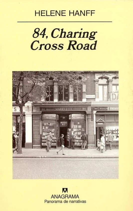 Remite '84, Charing Cross Road' Las Furias Magazine Revista