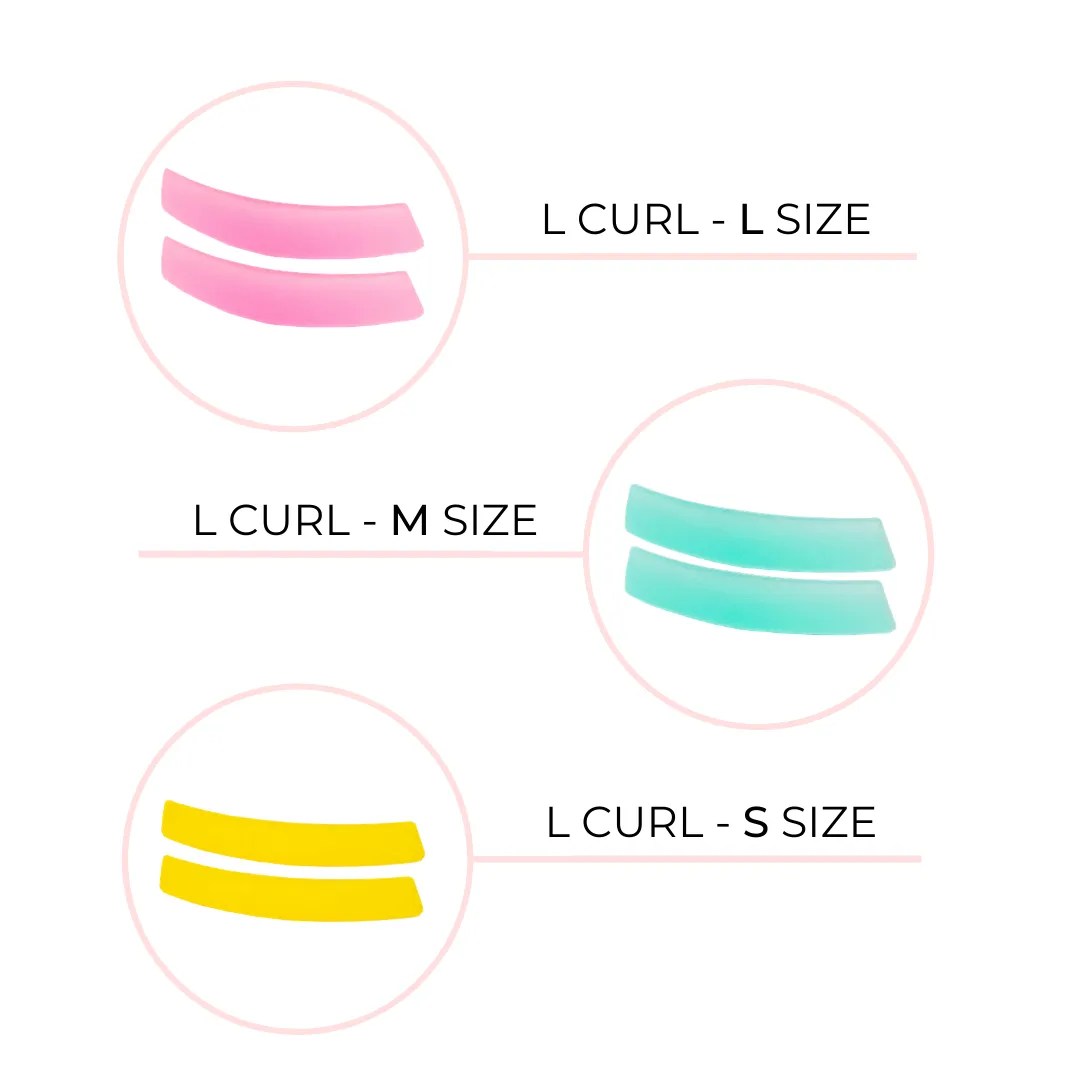 L Curl Lash Lift Rod Set LashMagic