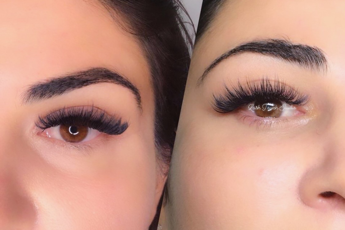 Lash Touch Studio. Eyelash Extensions Classic Natural, Hybrid