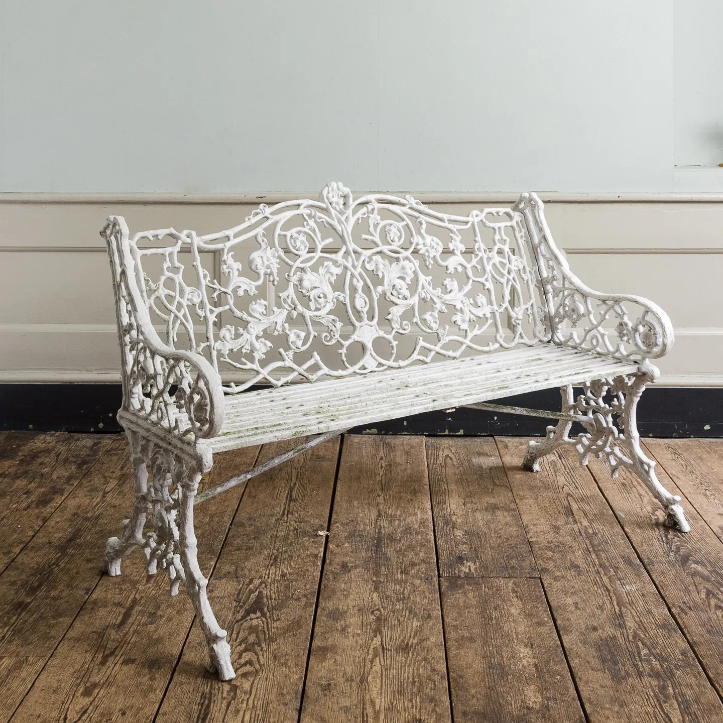 Iron Garden Furniture / G174 Vintage French 1960 S Wrought Iron Garden