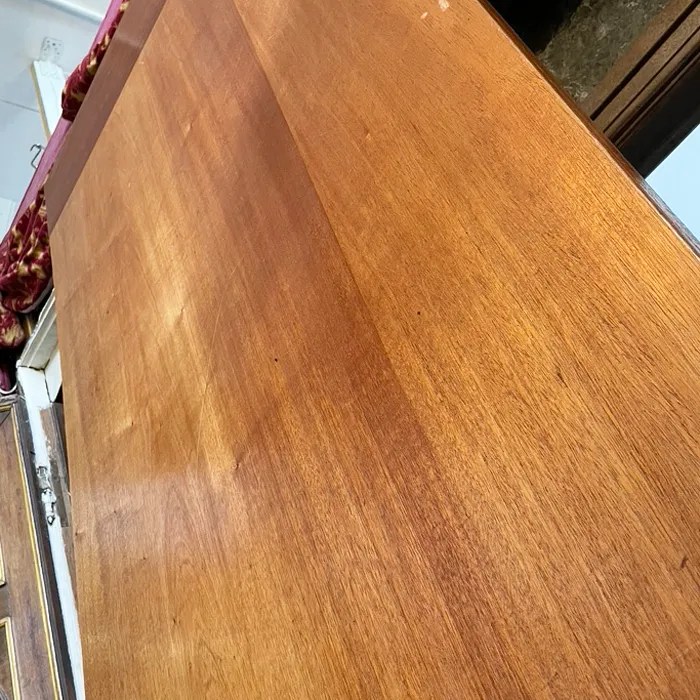 A large Banker's mahogany tabletop, LASSCO England's prime