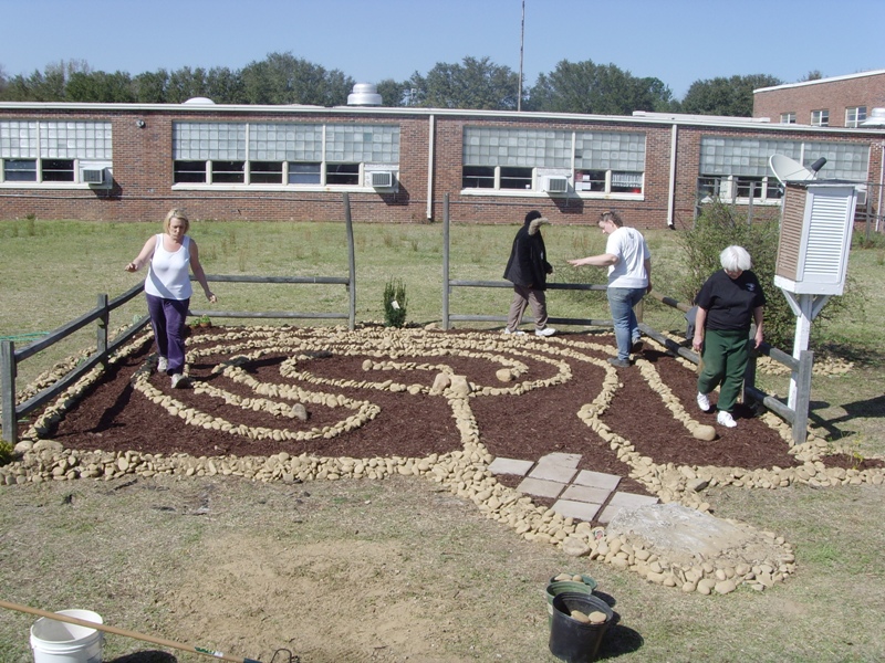 South Carolina Public School Labyrinths