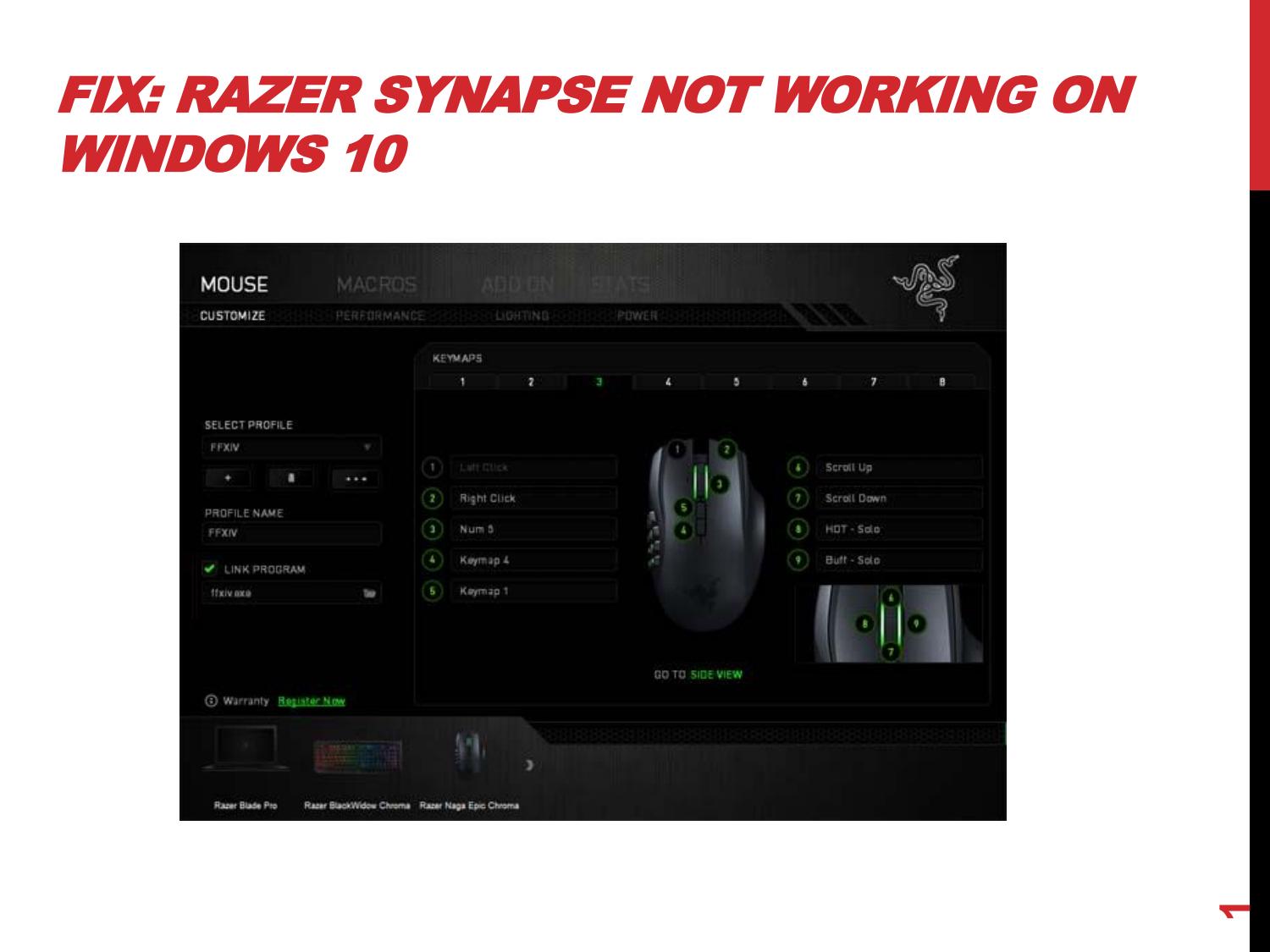 How to Fix Razer Synapse Not Working on Windows 10