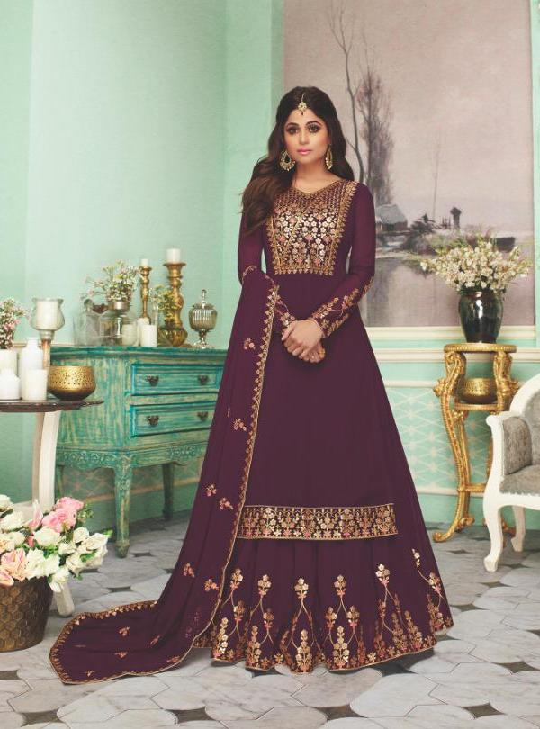 long skirt suit design