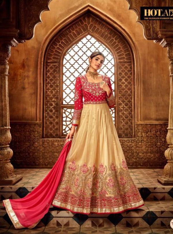 fancy anarkali