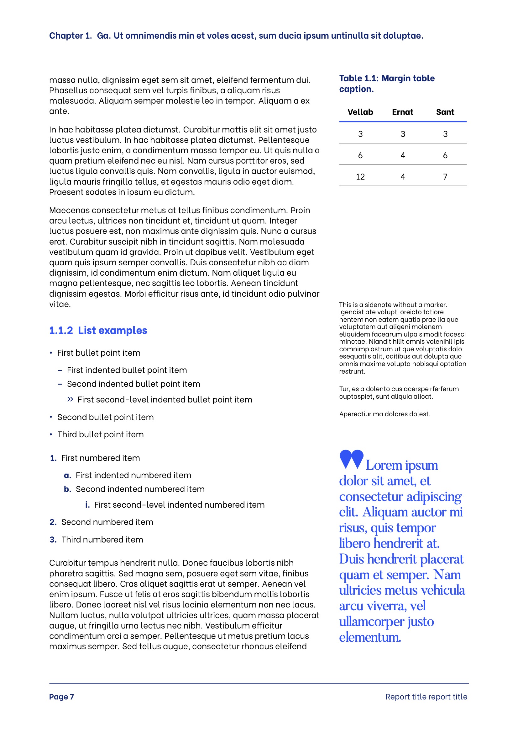 LaTeX Typesetting Showcase of Previous Work
