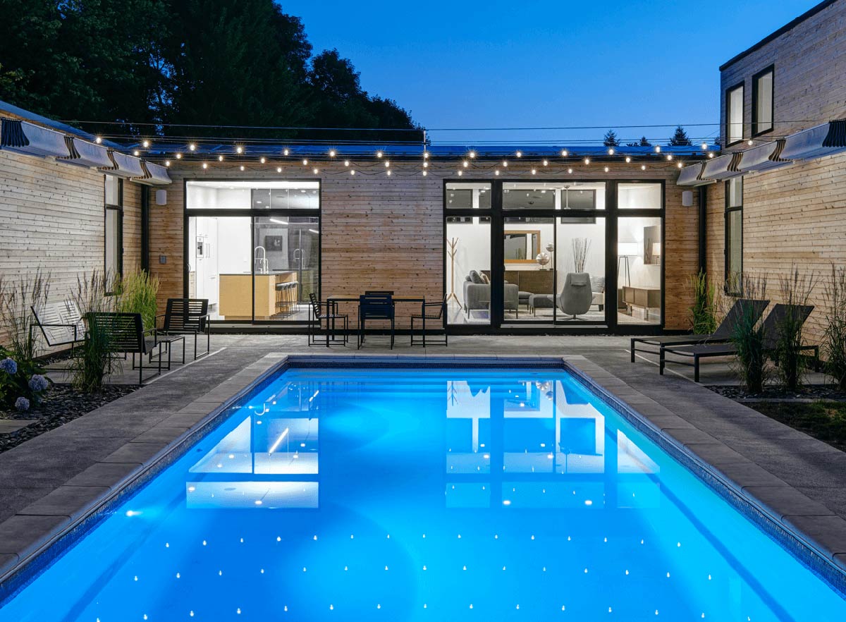 Rectangle Pool Shapes Latham Pool