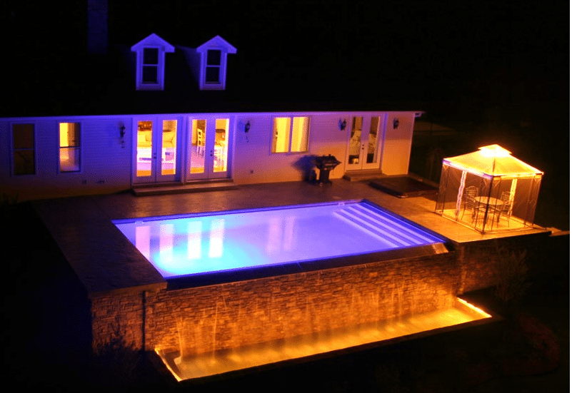 Why are Infinity Edge Pools So Popular? Latham Pool