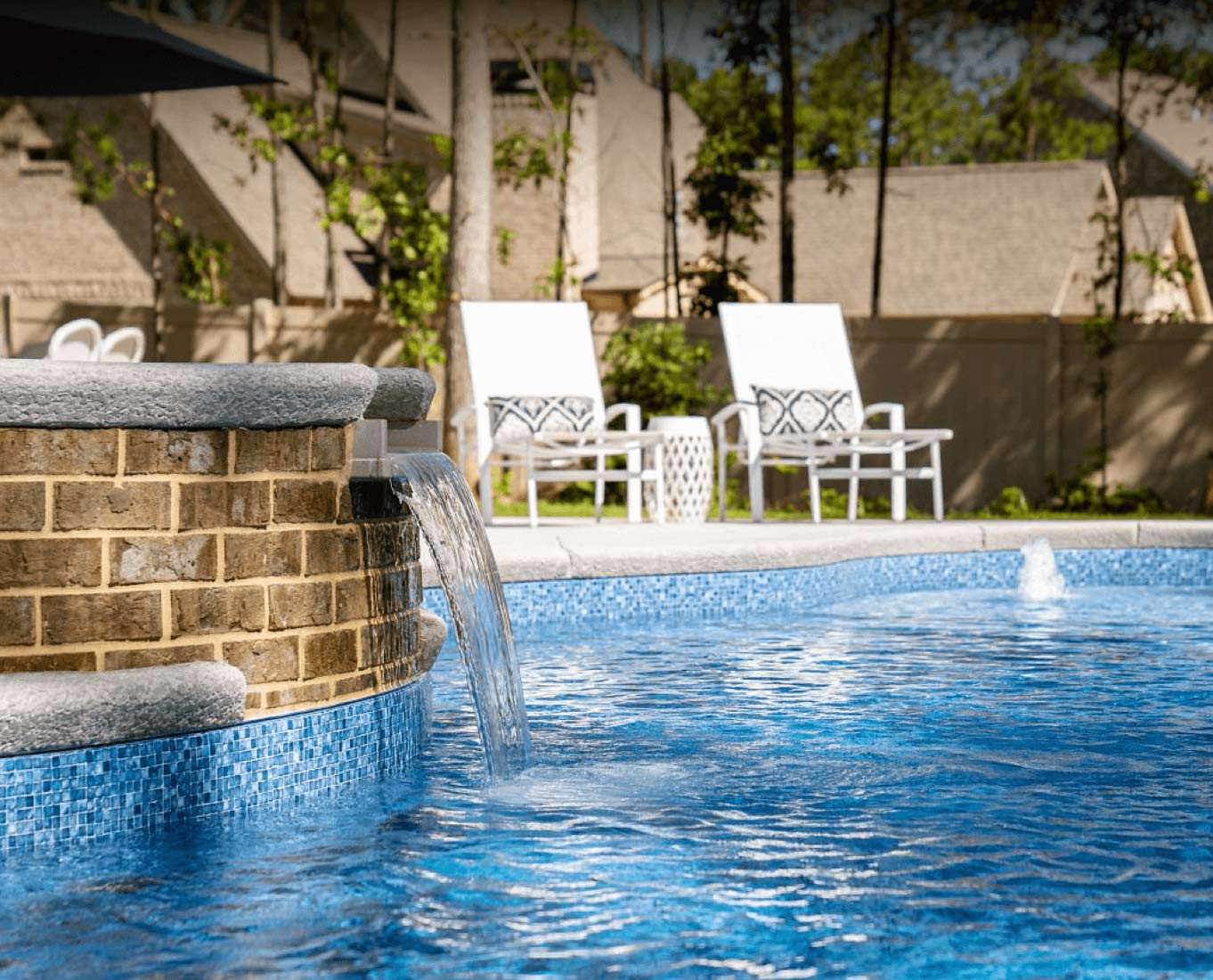 Inground Vinyl Liner Pools Custom Inground Pools