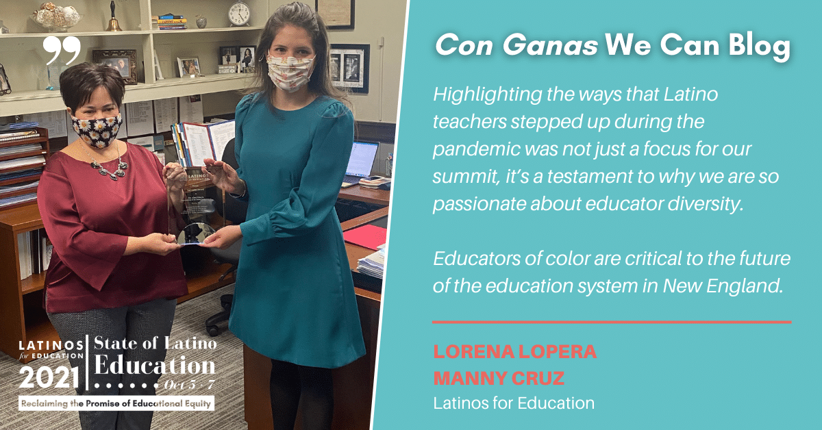 Why We Celebrated Latinx Educators in New England to set the Stage for
