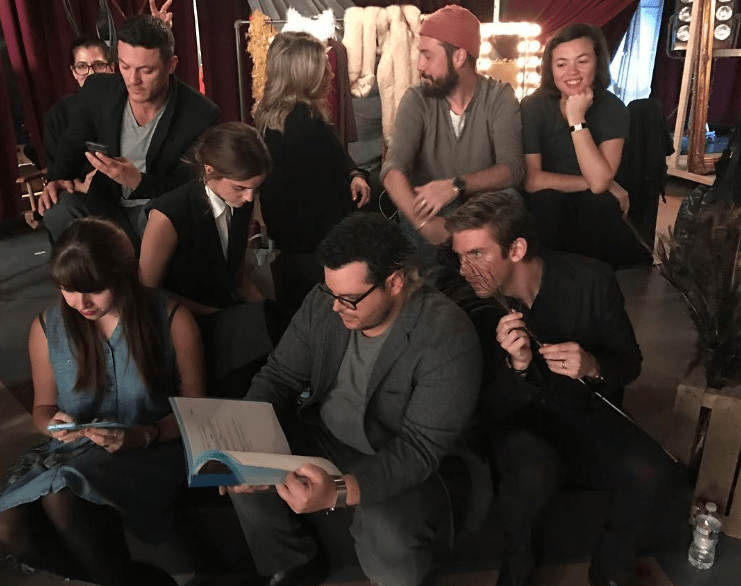 Josh Gad Shares Beauty & The Beast Magic on Instagram