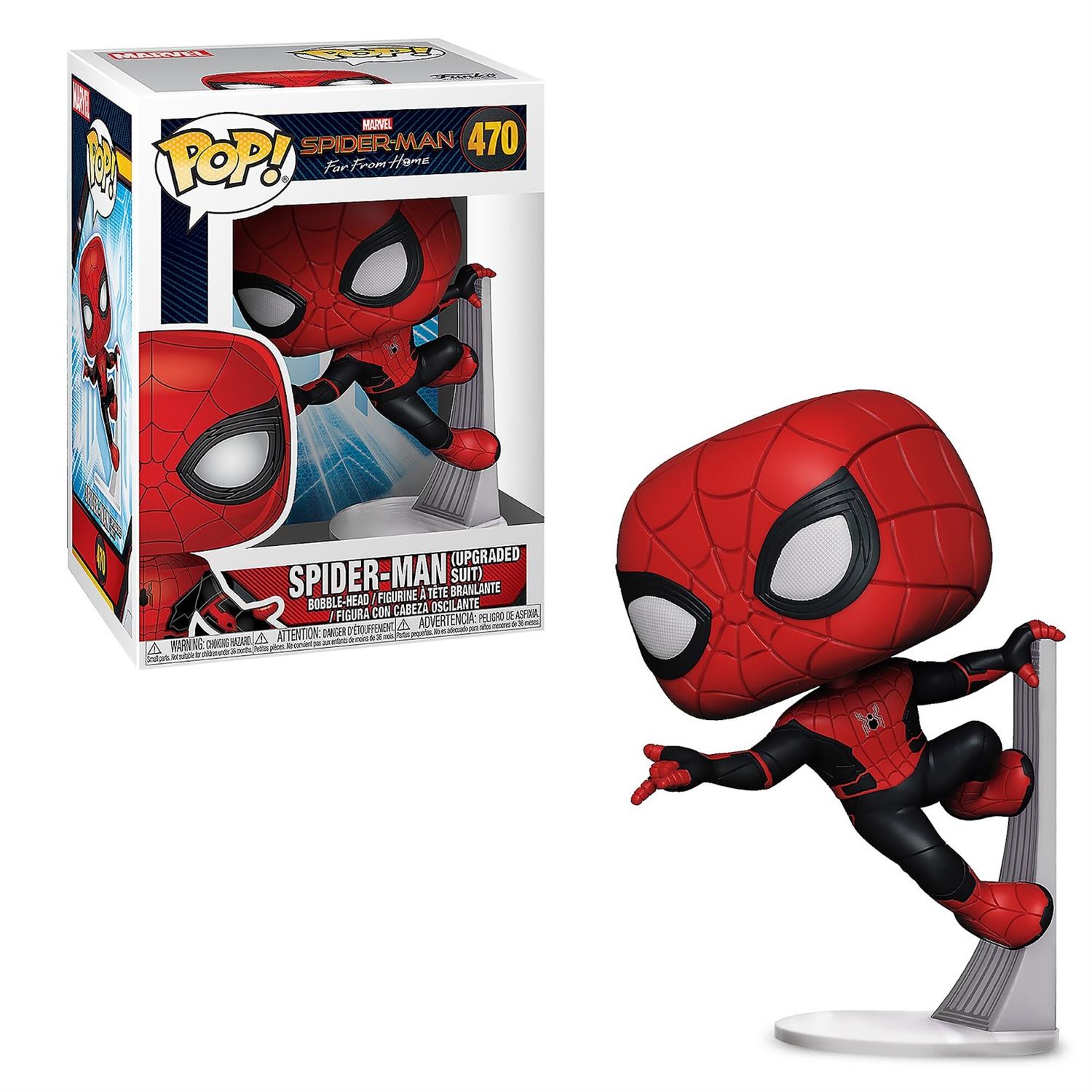"SpiderMan Far From Home" Funko Pop! Figures Swing in to shopDisney