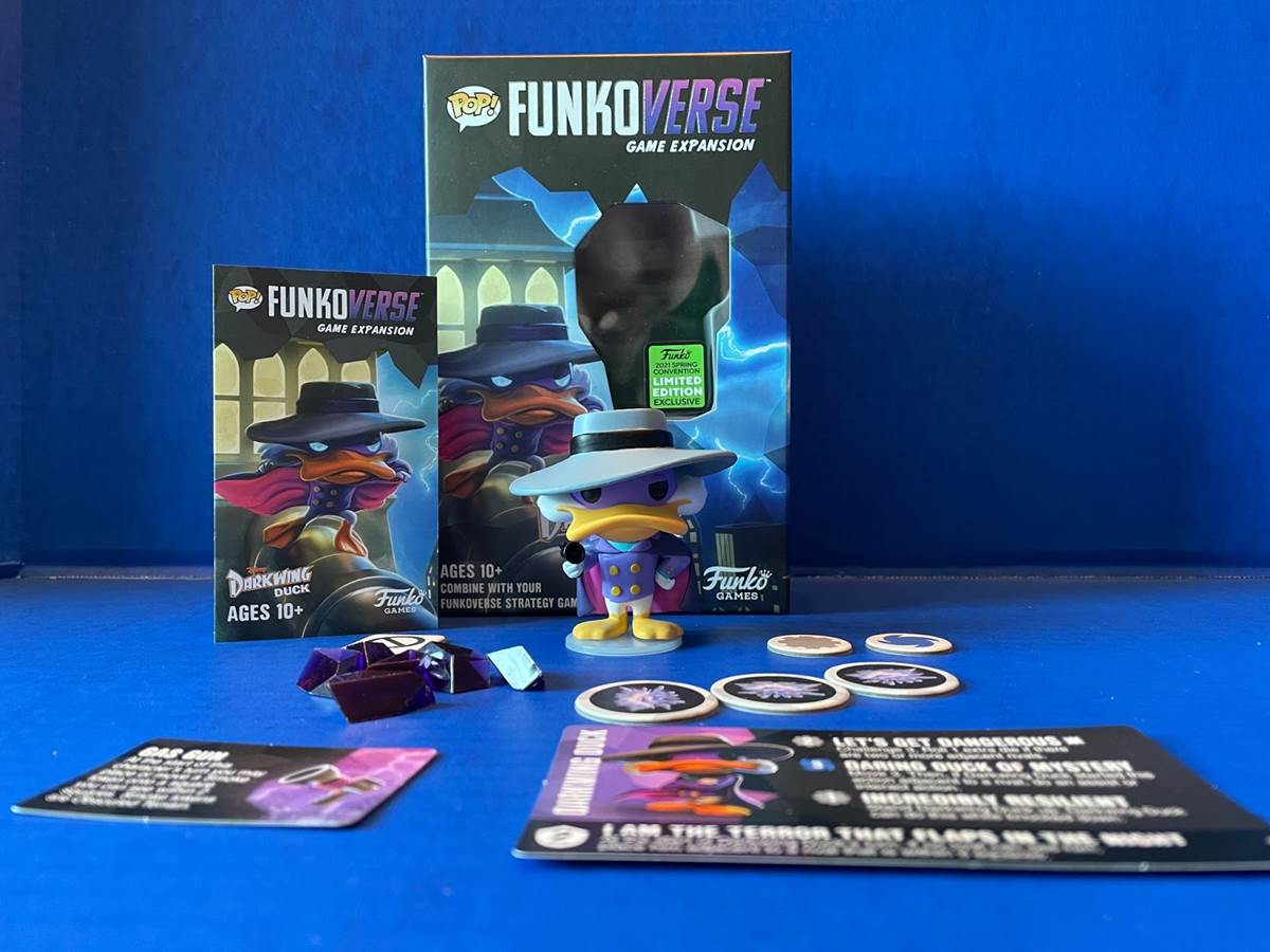 Game Review Pop! FunkoVerse Darkwing Duck Expansion Pack