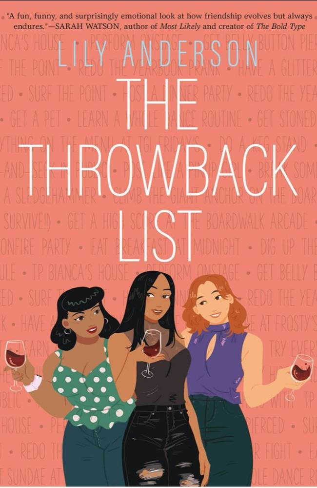 Book Review "The Throwback List" Throws Back and Looks Forward