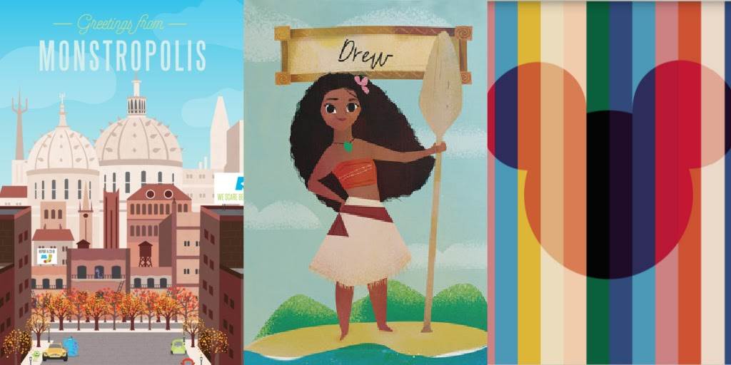 Minted Debuts Delightful Disney Collection Featuring Princesses, Pixar