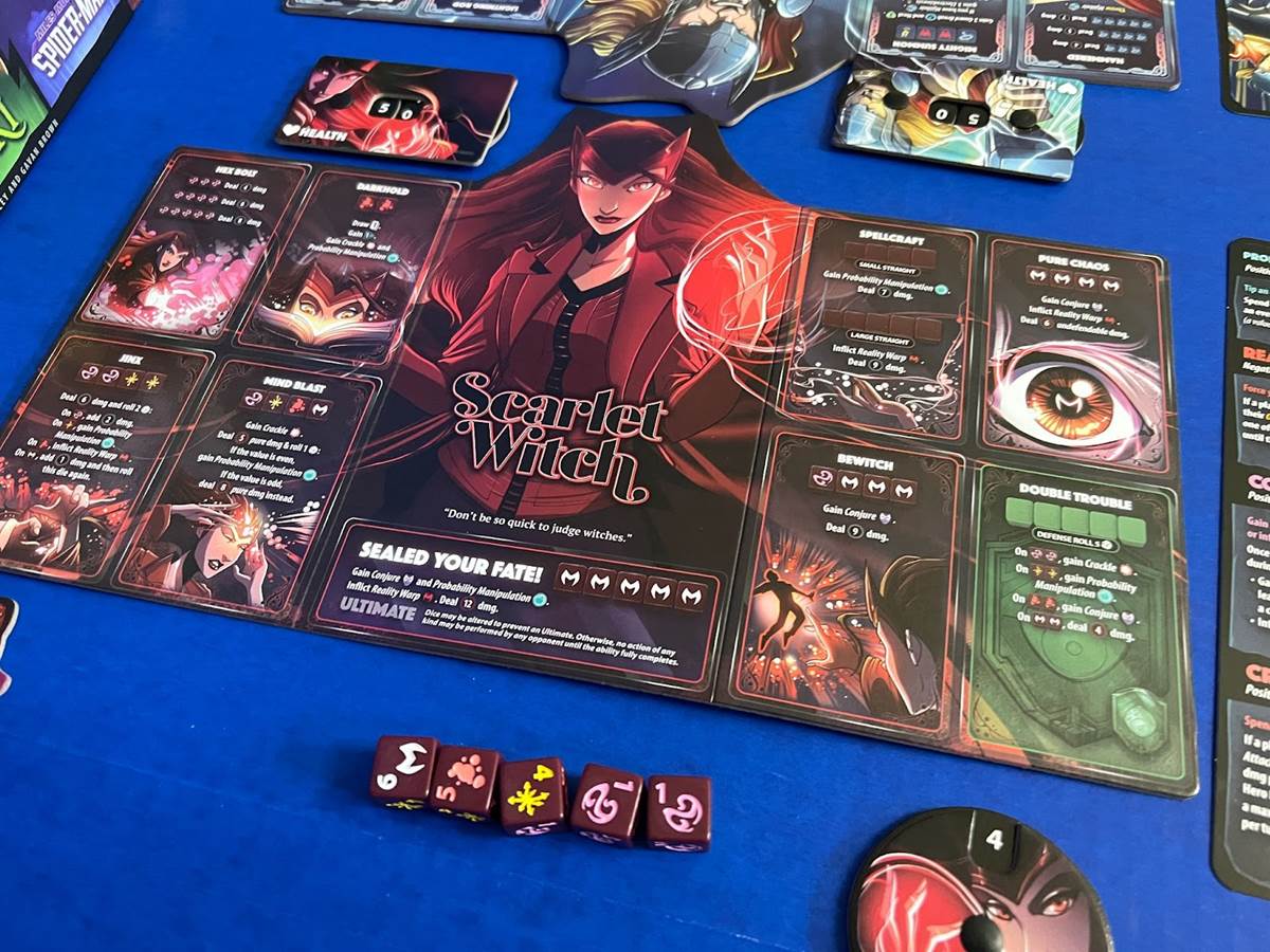 Game Review "Marvel Dice Throne" from The Op