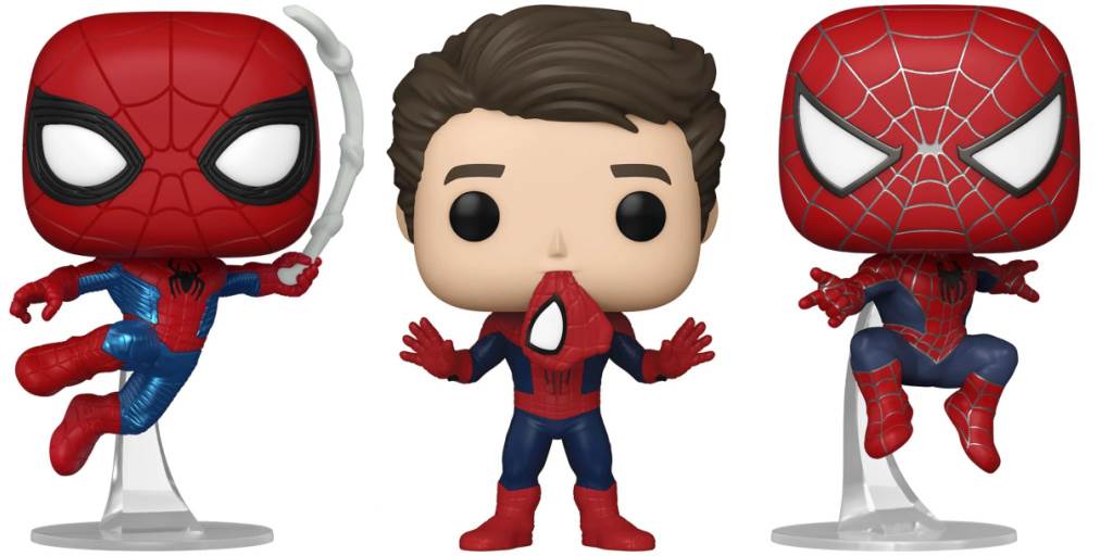 10 New "SpiderMan No Way Home" Funko Pop! Figures