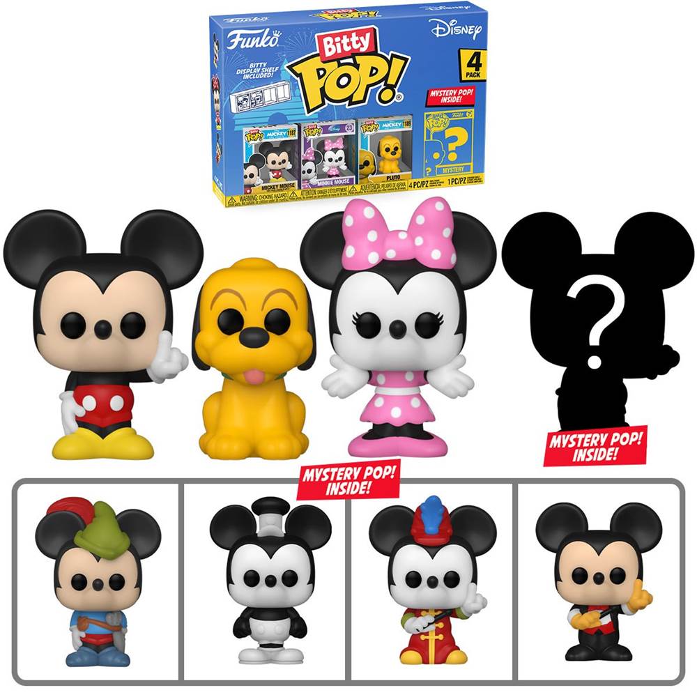 Tiny, But Oh So Cute! Funko Introduces Disney Bitty Pop! MiniFigure 4