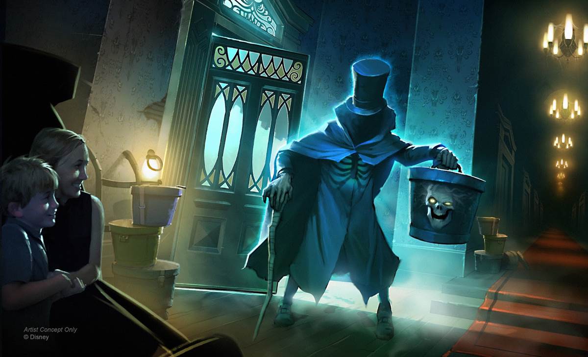 The Hatbox Ghost to Materialize at the Magic Kingdom’s Haunted Mansion