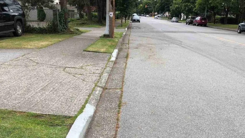 What Does A Curb Painted White Mean