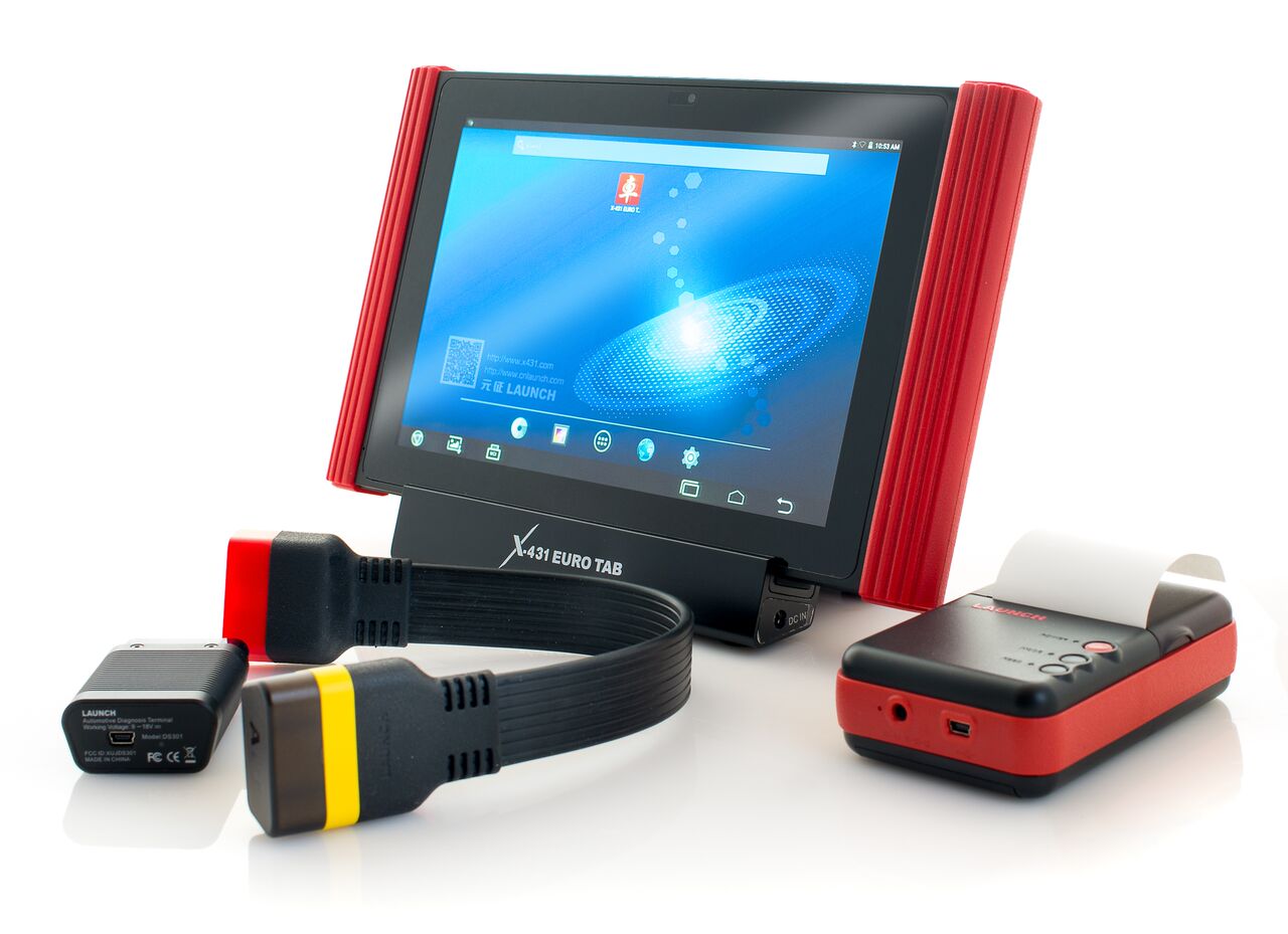 Launch UK introduces new X431 Euro Tab