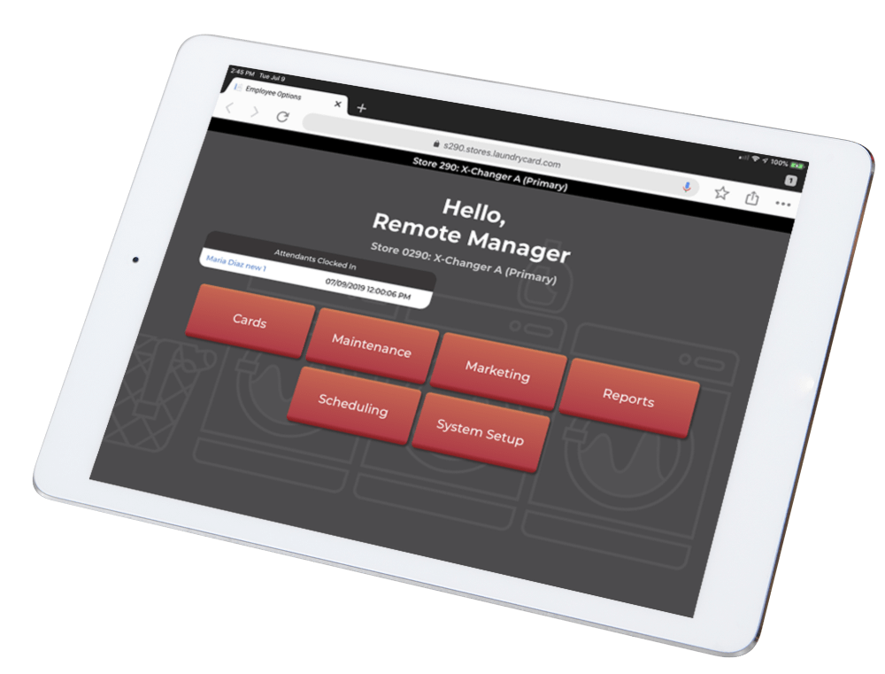 LaundryCard Holistic Laundry Management System Cardonly payments