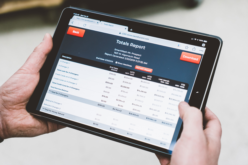 LaundryCard AllInOne Laundry Management System CardOnly Payment