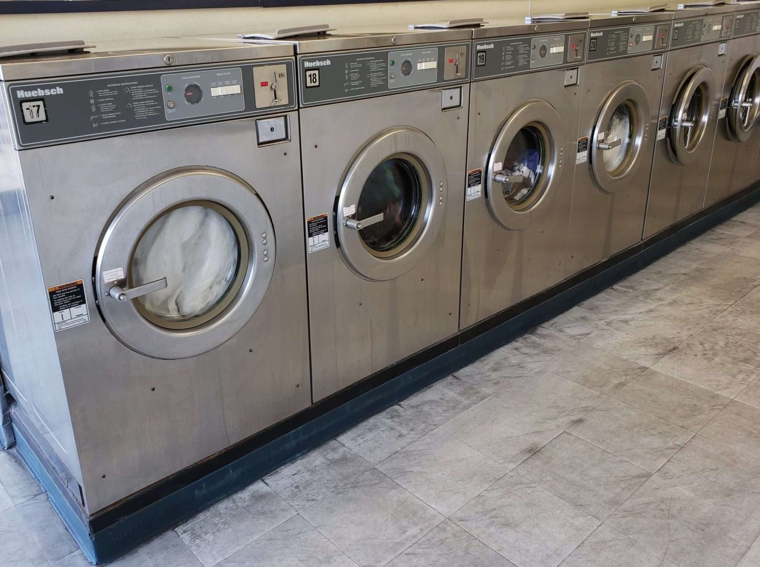 Huebsch Front Load Washer 35 LB 208240V Stainless Steel HC35MD2OU20001