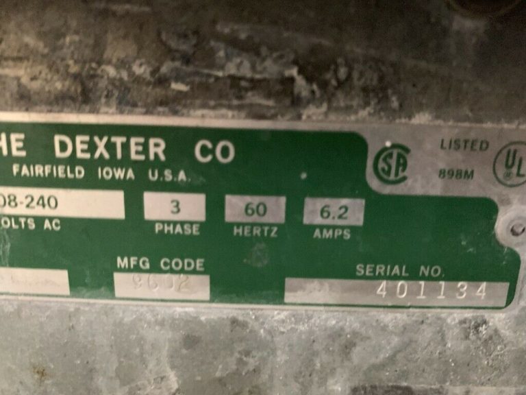 DEXTER T400 TRIPLE LOAD WASHER STAINLESS STEEL 3ph/208240 S/N 401134 Laundry Nation
