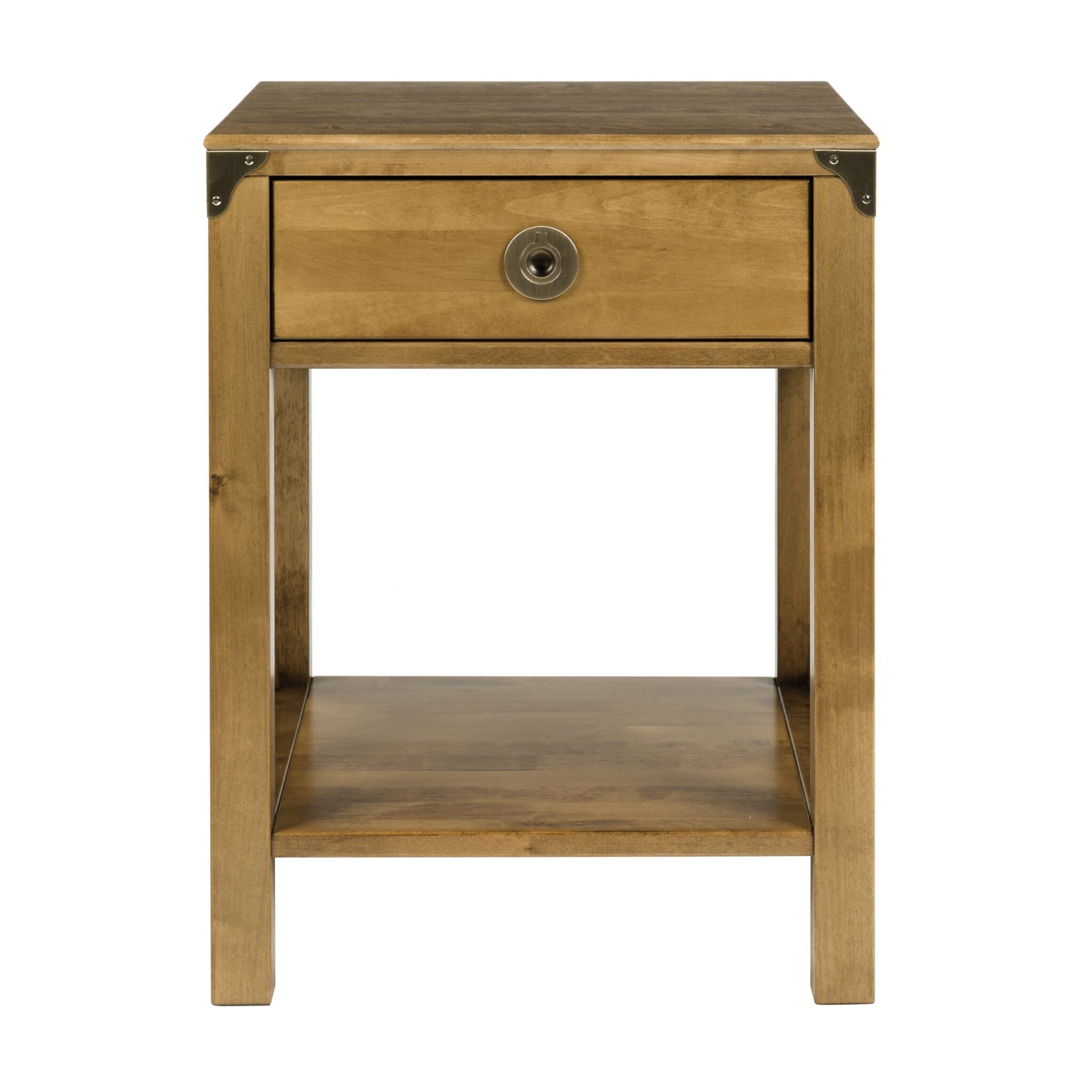 Balmoral, honningfarget sidebord/nattbord i tre Laura Ashley