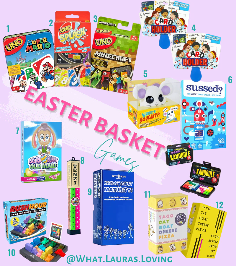 Best Games for Easter Baskets Laura Cox Collection
