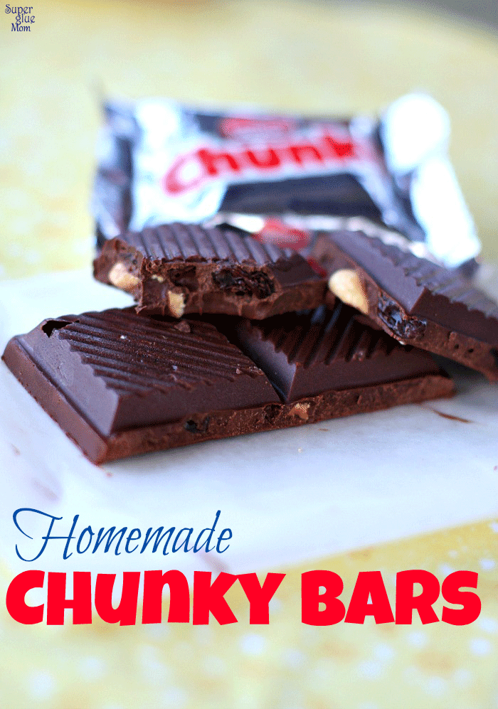 Homemade Chunky Bars {Copycat} Peanut Raisin Bar Recipe