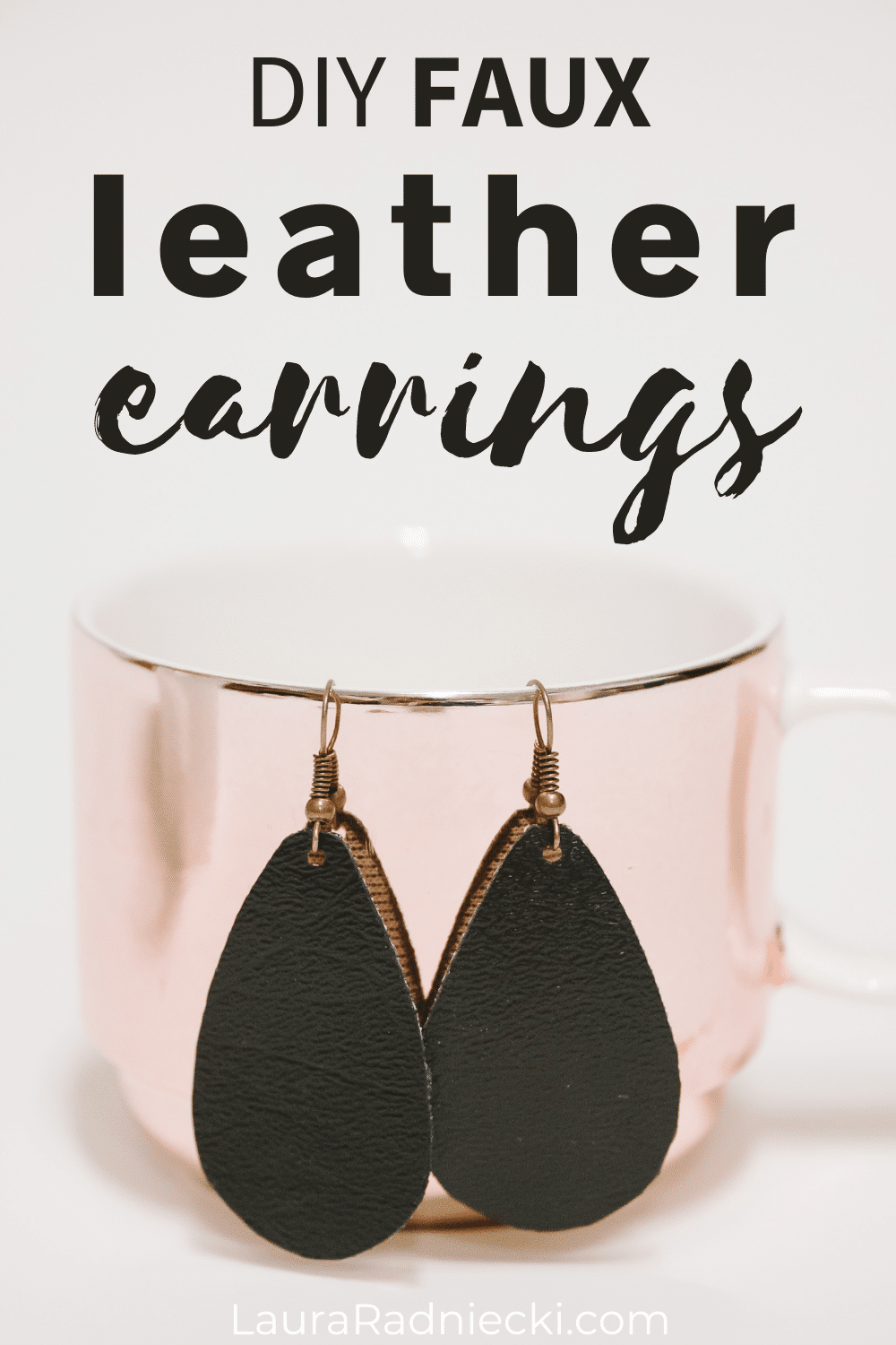 How to Make Faux Leather Earrings Free Faux Leather Earring Template
