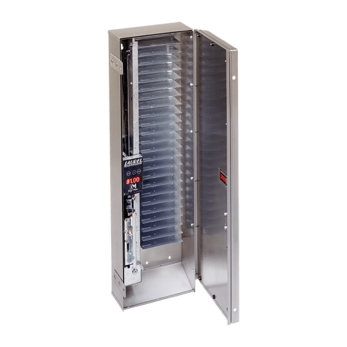 Laurel Metal Model 399MAX Single Column Electronic Drop Shelf Vending Machine