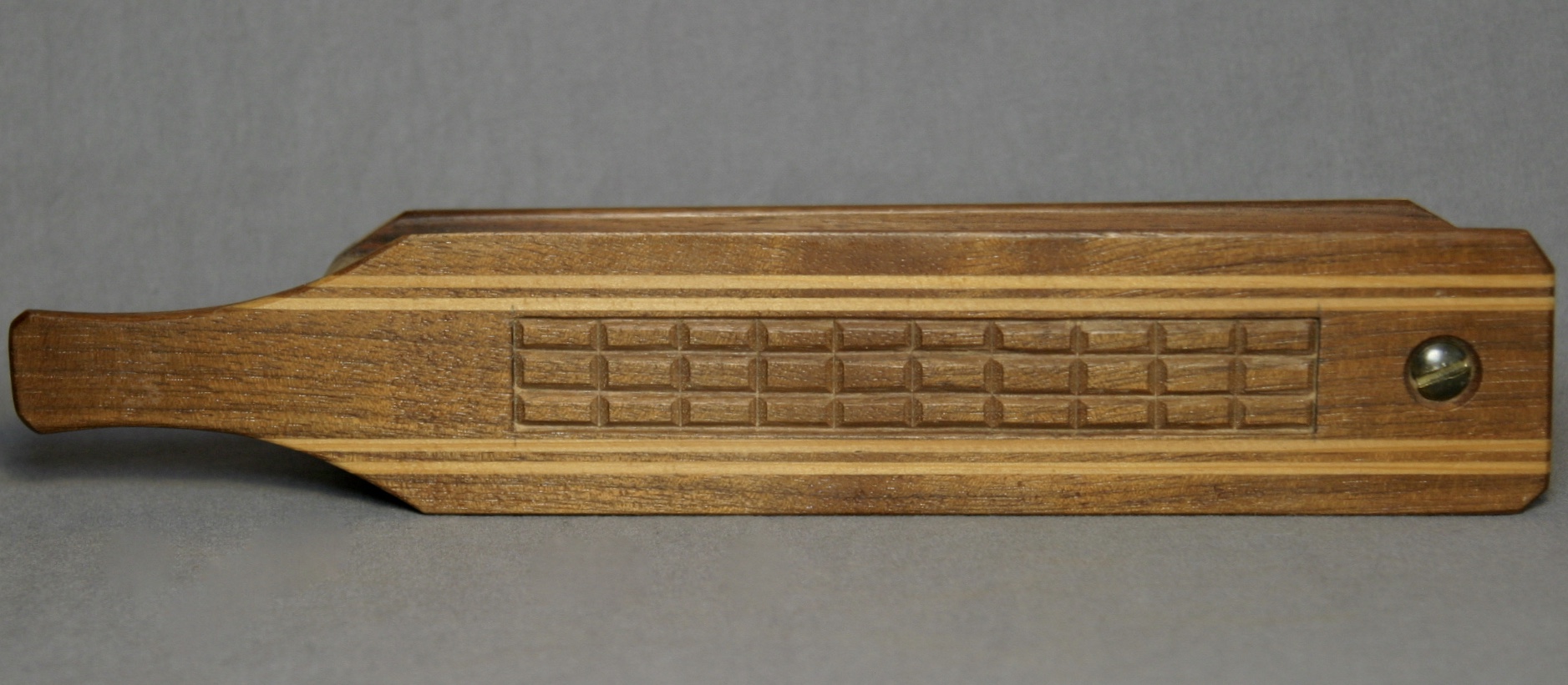 Neil Cost 3 Panel Checkered Turkey Hen Match Call Lava Creek Trading