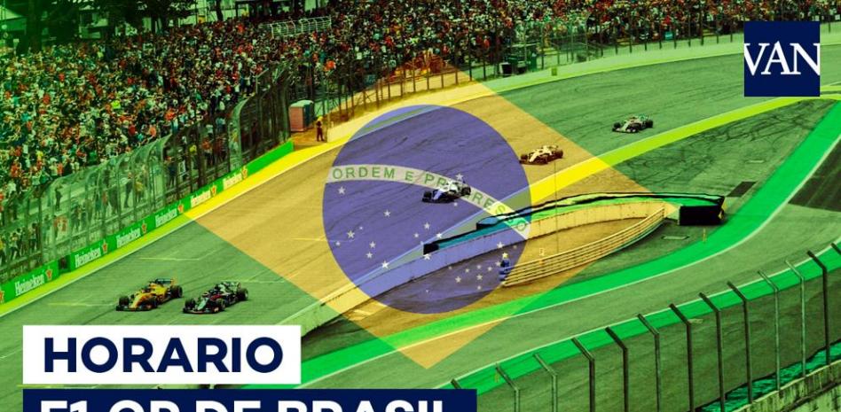 Fórmula 1 Horario y dónde ver la carrera del GP de Brasil