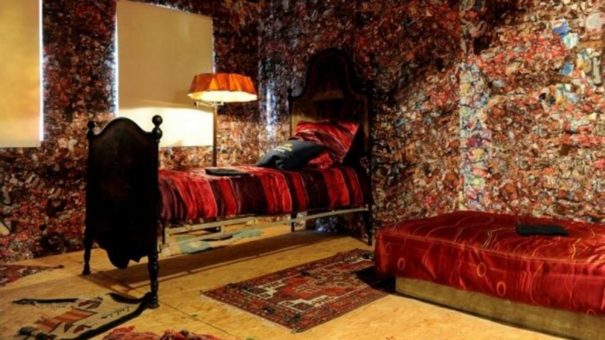 Abre sus puertas en Madrid el 'hotel basura'