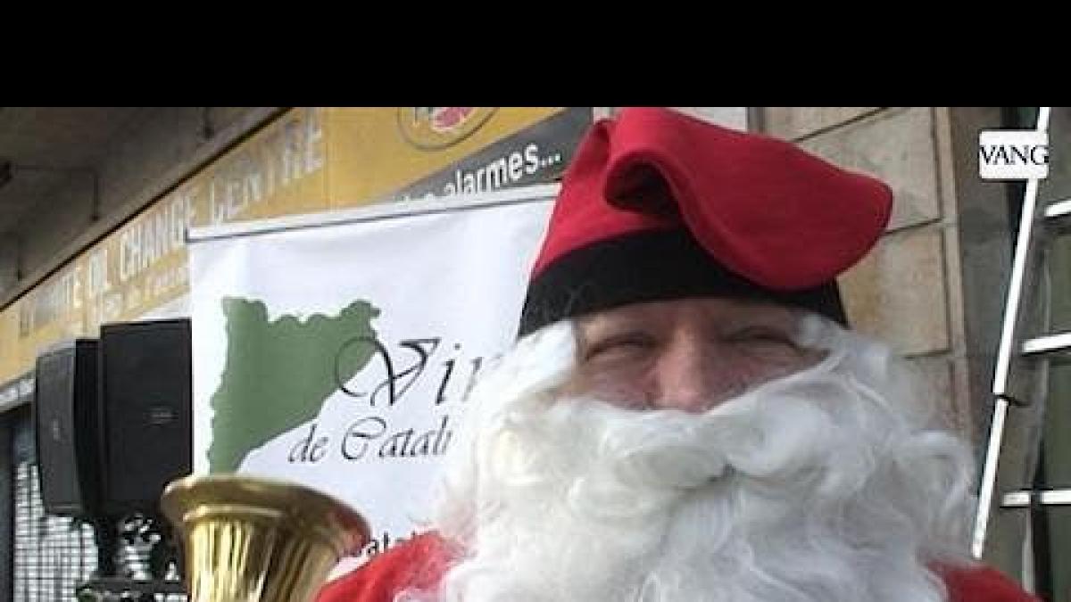 El Papá Noel catalán llega a Barcelona